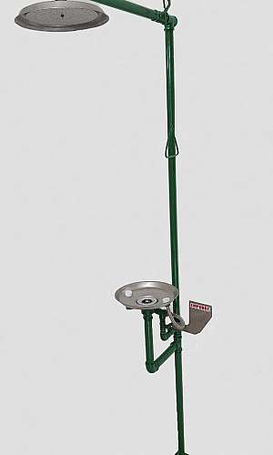 Lava-olhos e chuveiro de segurança Lava-olhos e chuveiro de segurança